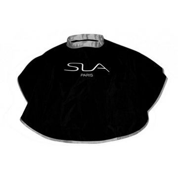 Sla Silver & Black Reversible Cape
