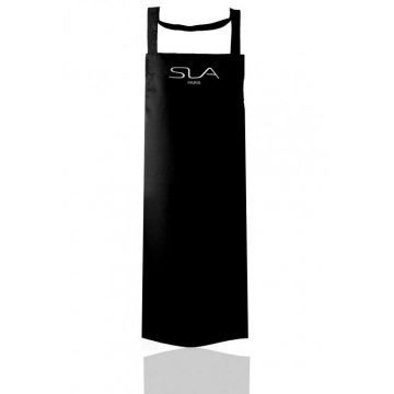 Black  Apron  With Removable Pocket